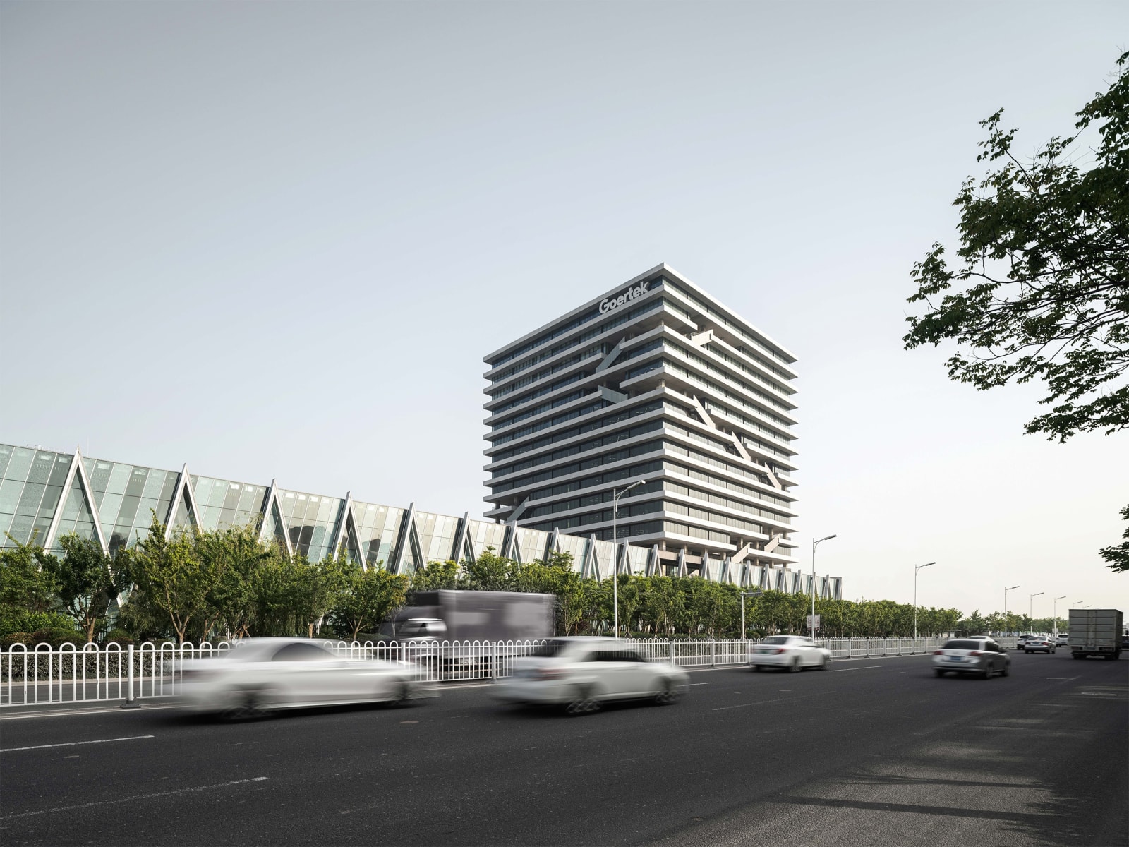 Goertek Global R&D Headquarters (Phase 1) / The Mainland, NIKKEN SEKKEI LTD / Japan