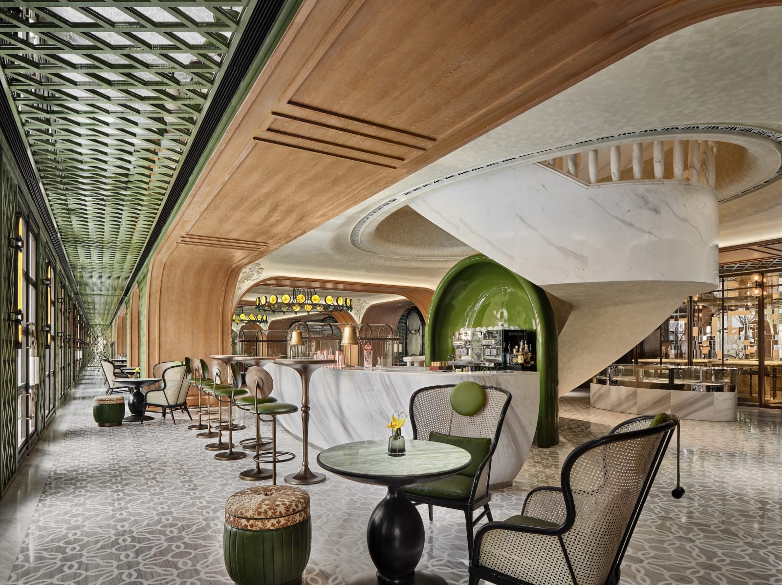 Peacock Alley - Waldorf Astoria Xiamen / The Mainland, ab concept / Hong Kong