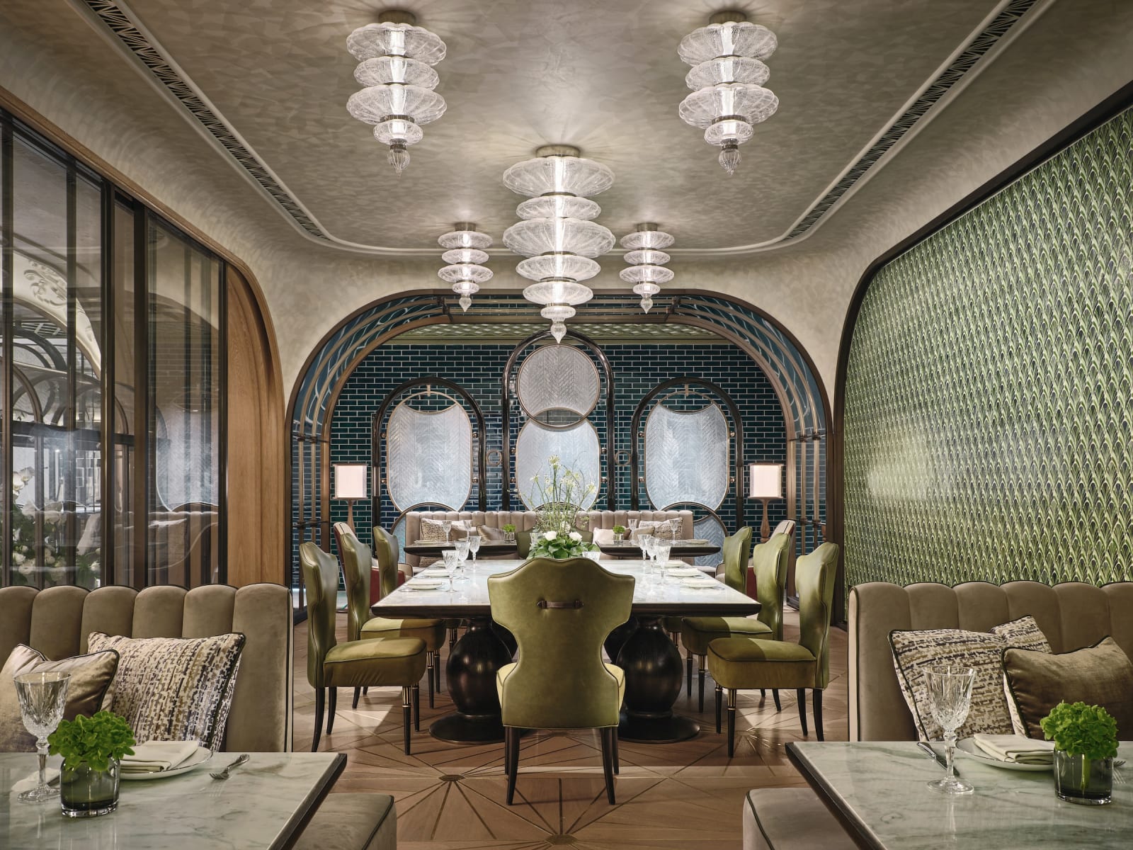 Peacock Alley - Waldorf Astoria Xiamen / The Mainland, ab concept / Hong Kong