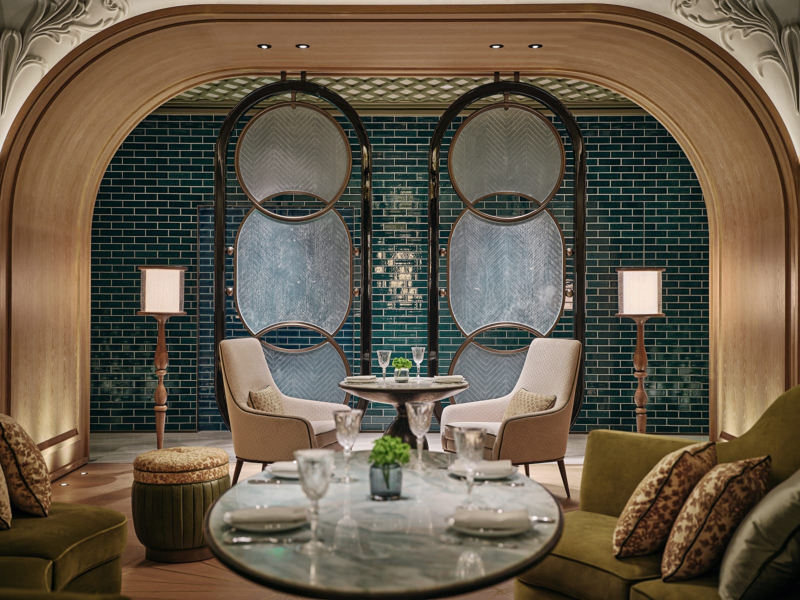 Peacock Alley - Waldorf Astoria Xiamen / The Mainland, ab concept / Hong Kong