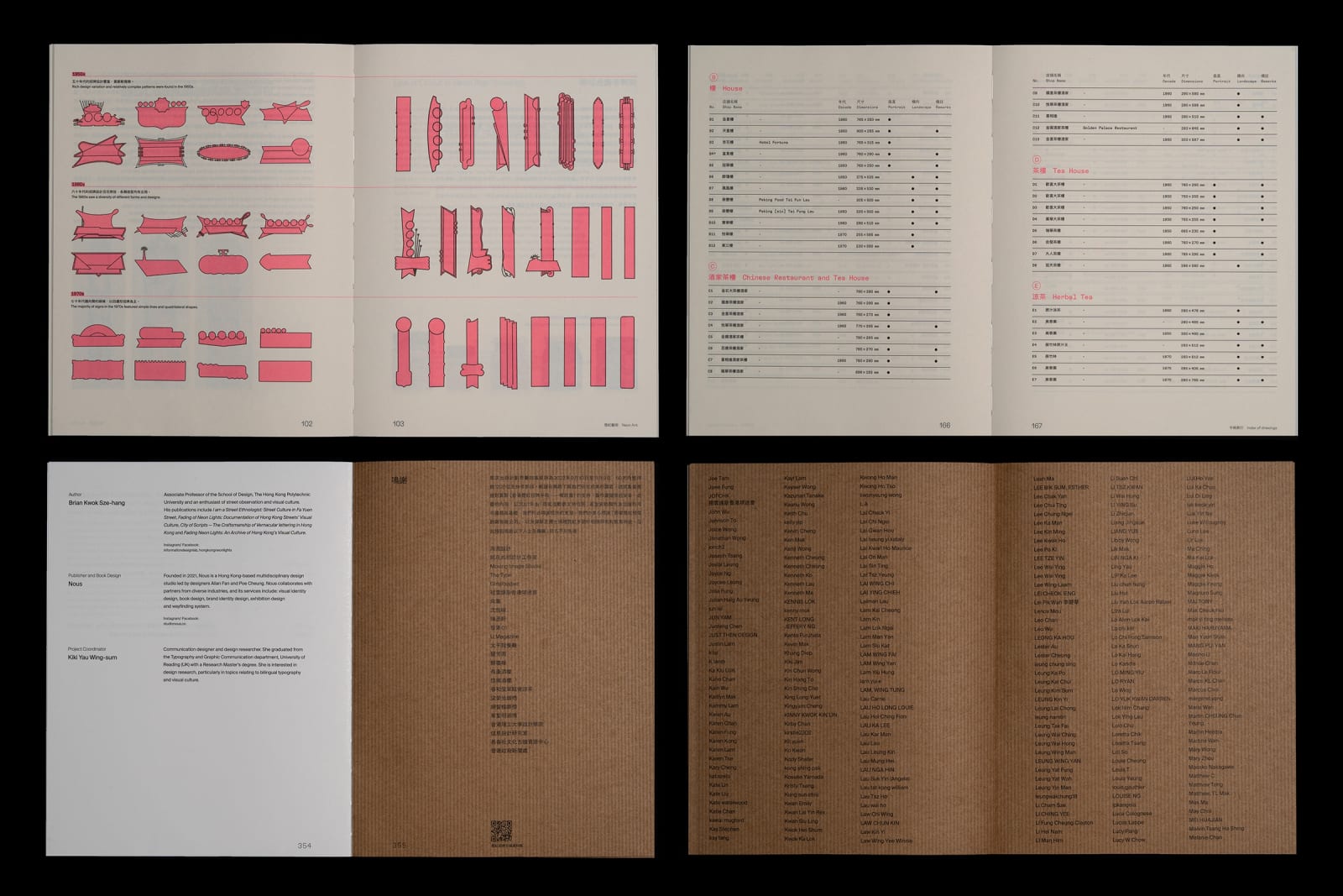 “Radiant Eateries: Hong Kong Restaurant Neon Sign Drawings”, Studio Nous / Hong Kong