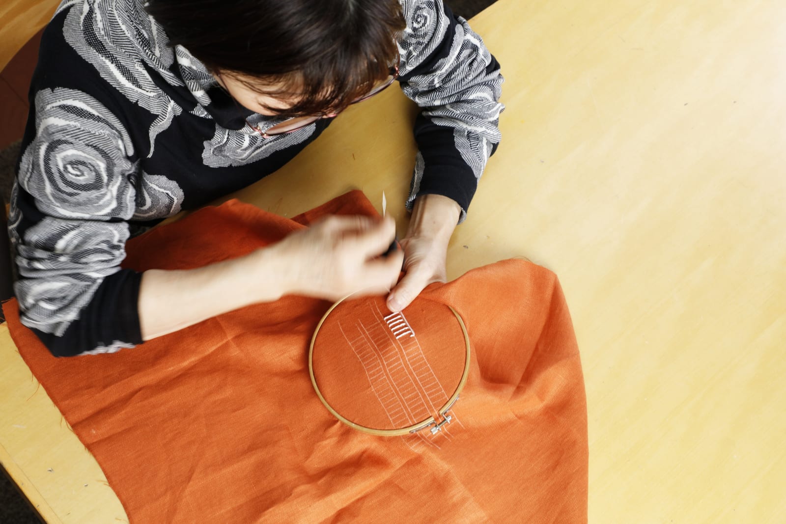 MUJI Campsite “Embroidery”, garden inc. / Japan