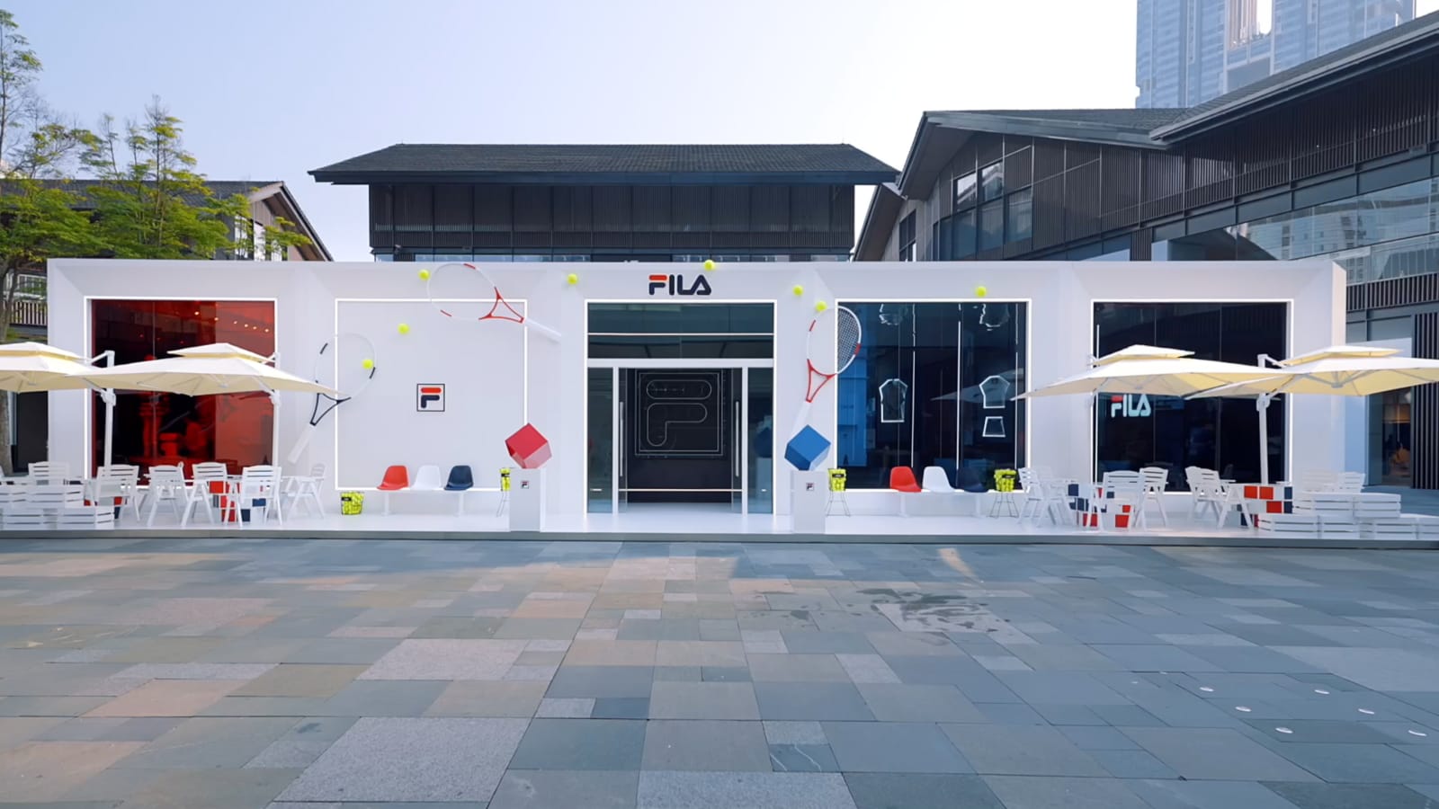 FILA's 50th anniversary FBOX logo, Thonik / Netherlands