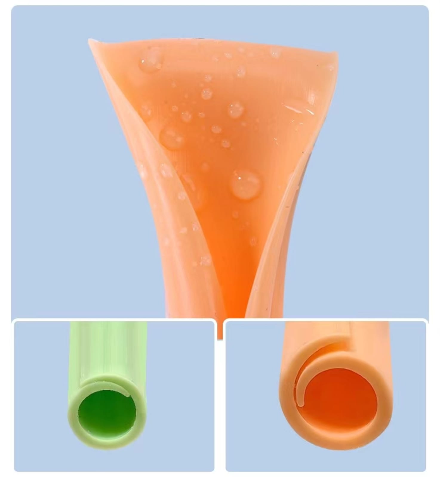 Easy-Clean Silicone Straw, GUANG ZHOU HAIYANG RUBBER & PLASTIC PRODUCTS CO., LTD. / The Mainland