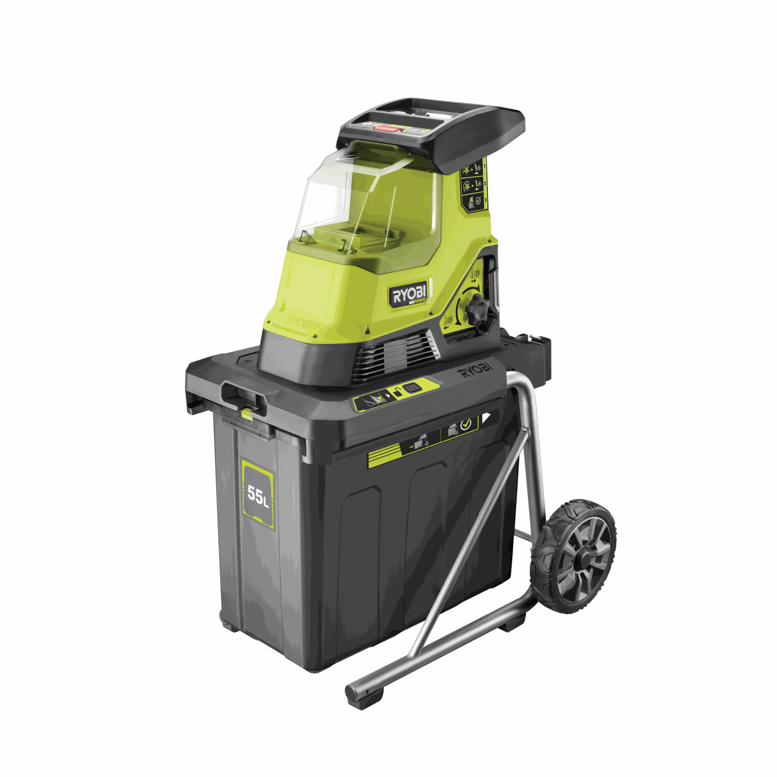 RYOBI 36V HP BRUSHLESS CRUSHING SHREDDER, Techtronic Industries Company Limited / Hong Kong