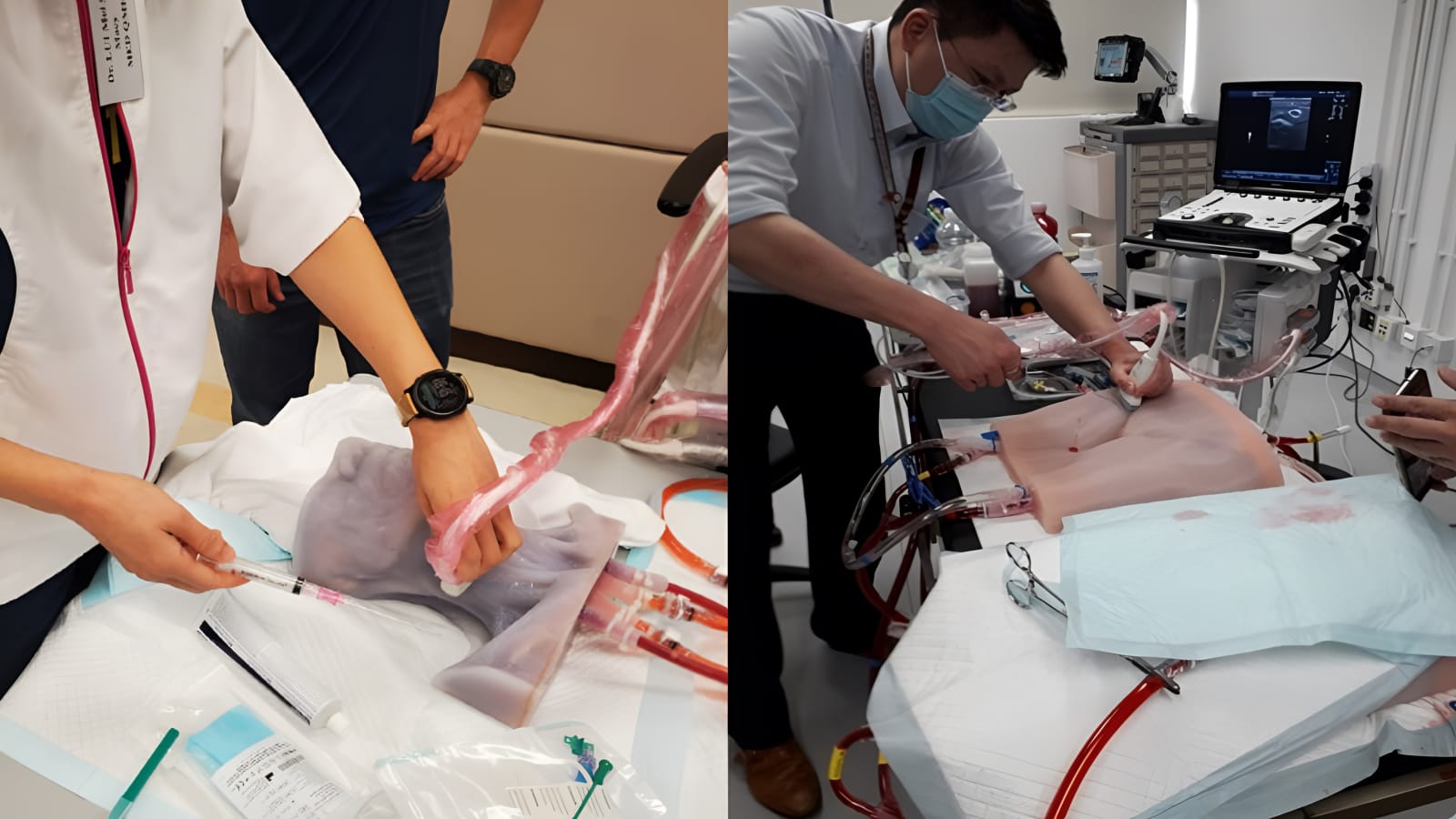 US-visible&Tactile-reality Model for Medicine, Pamela Youde Nethersole Eastern Hospital / Hong Kong
