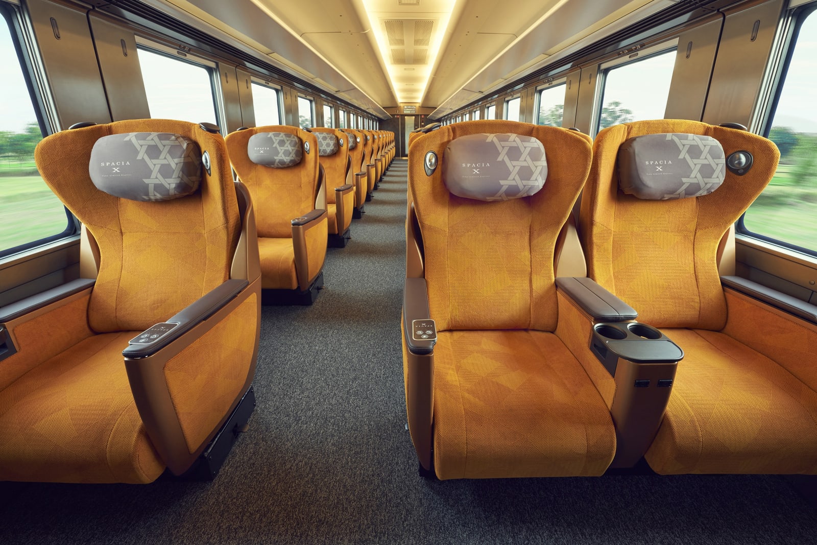 TOBU Limited Express Train SPACIA X, TOBU RAILWAY CO., LTD / Hitachi, Ltd. / Japan