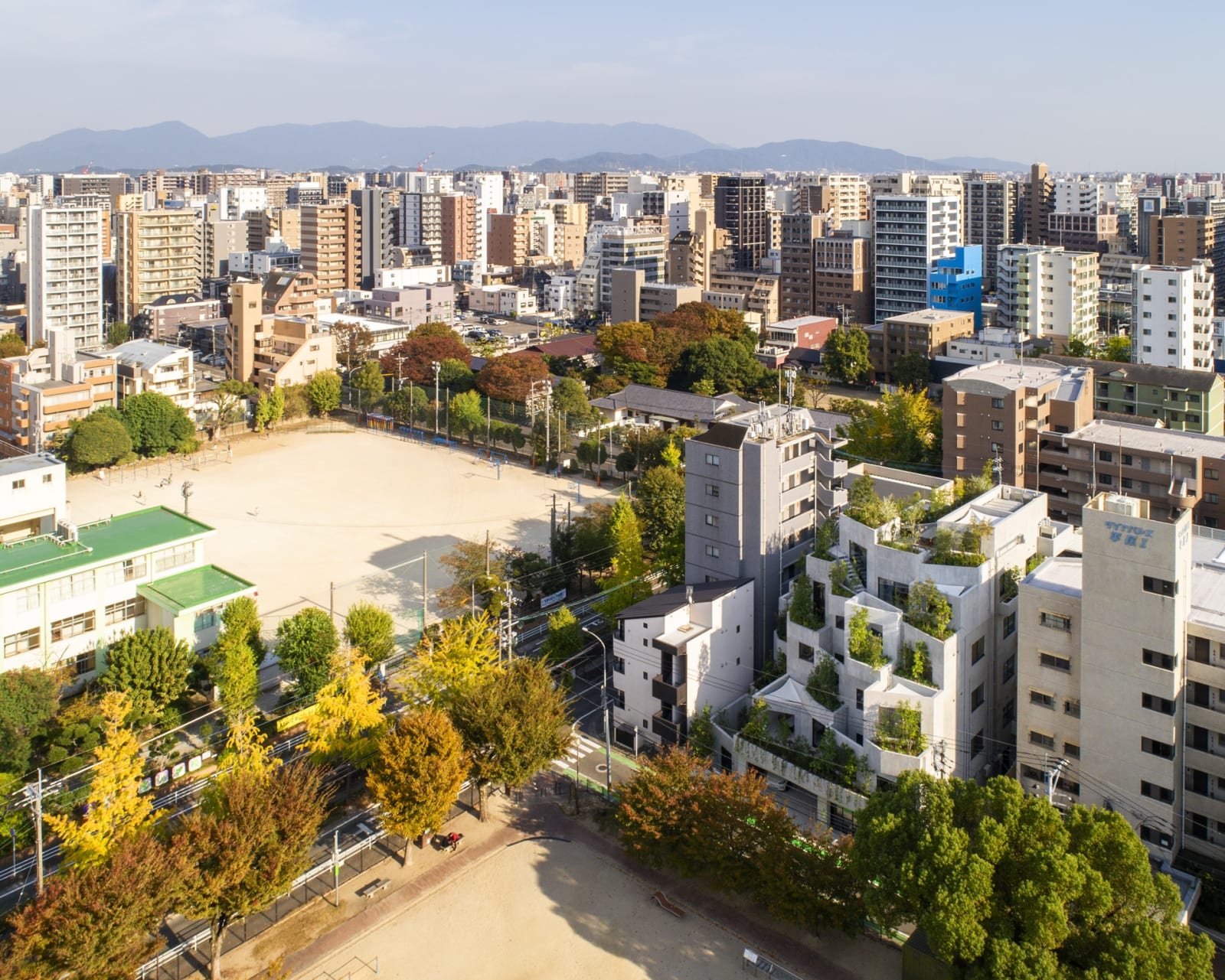 NOT A HOTEL FUKUOKA / Japan, axonometric + NKS2 architects + A.N.D., NOMURA Co., Ltd. / Japan