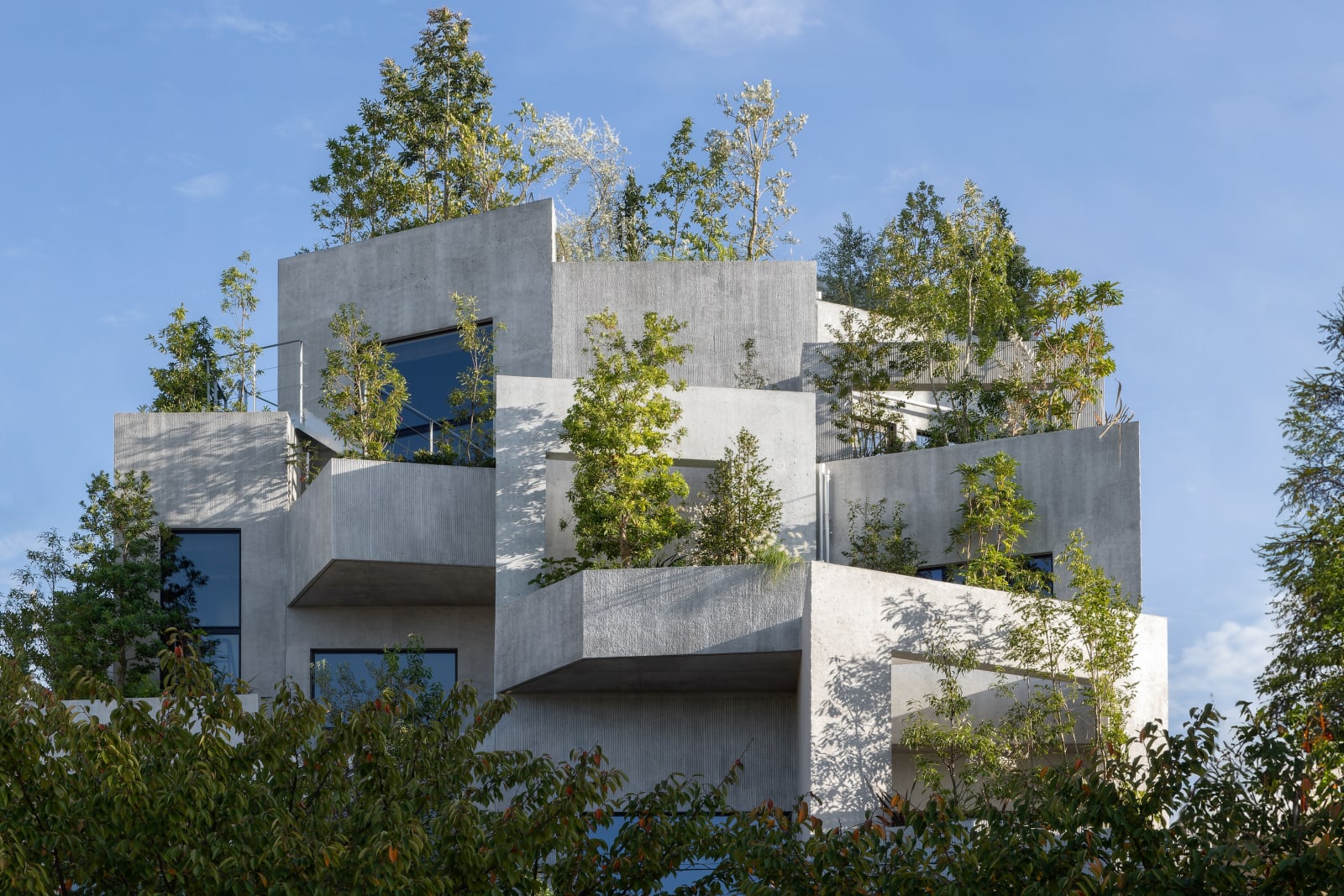 NOT A HOTEL FUKUOKA / Japan, axonometric + NKS2 architects + A.N.D., NOMURA Co., Ltd. / Japan