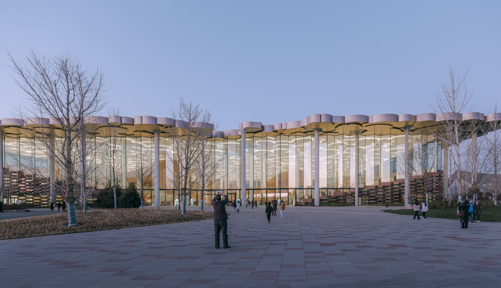 Beijing Library / The Mainland, Snøhetta / Norway
