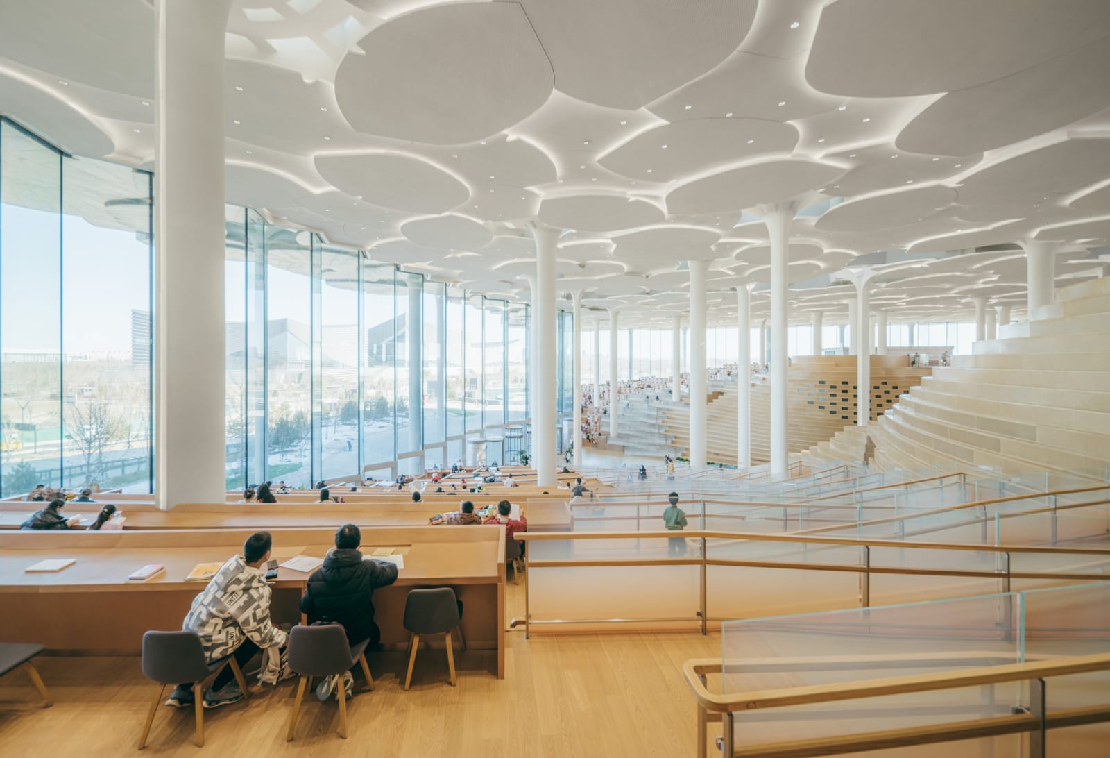Beijing Library / The Mainland, Snøhetta / Norway