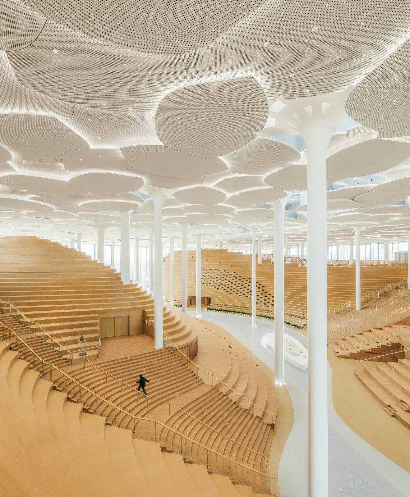 Beijing Library / The Mainland, Snøhetta / Norway