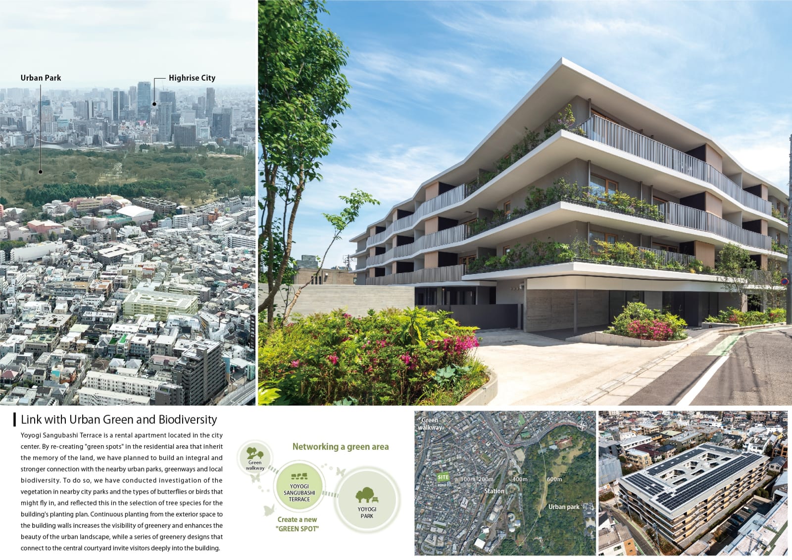 Yoyogi Sangubashi Terrace / Japan, TAKENAKA CORPORATION / Japan