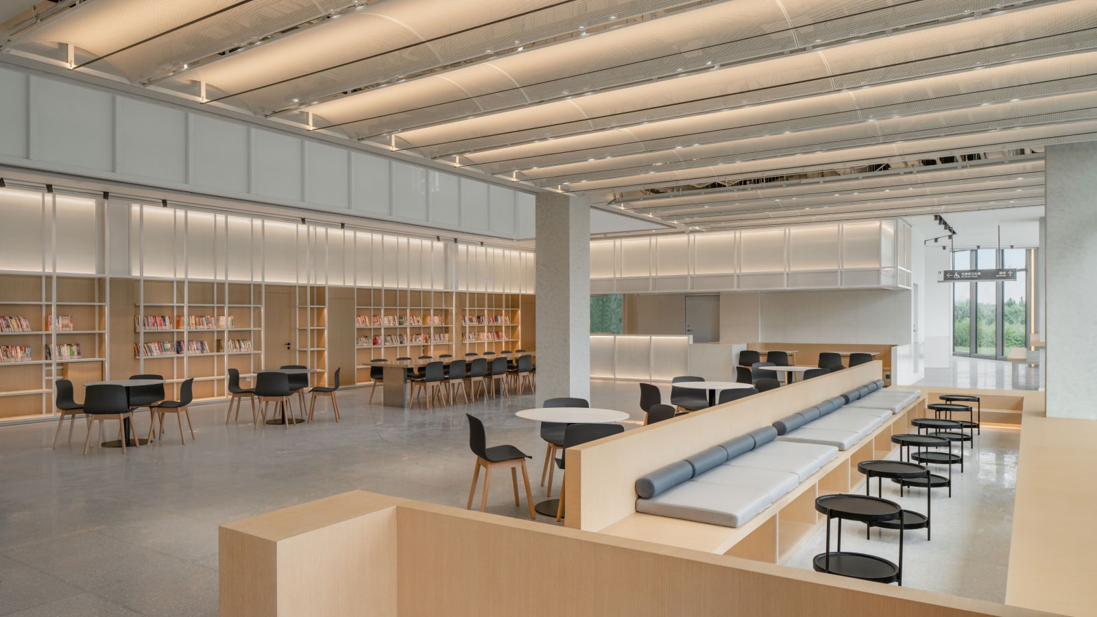 Capital Heyuan · Pinggu Rental Housing Community Library / The Mainland, y.ad studio / The Mainland