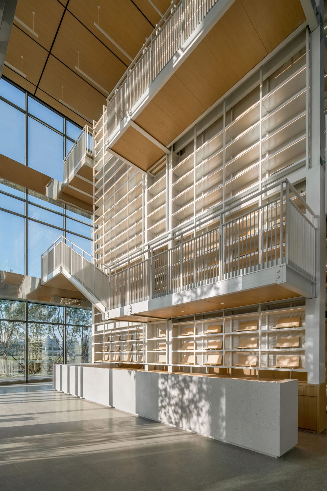Capital Heyuan · Pinggu Rental Housing Community Library / The Mainland, y.ad studio / The Mainland