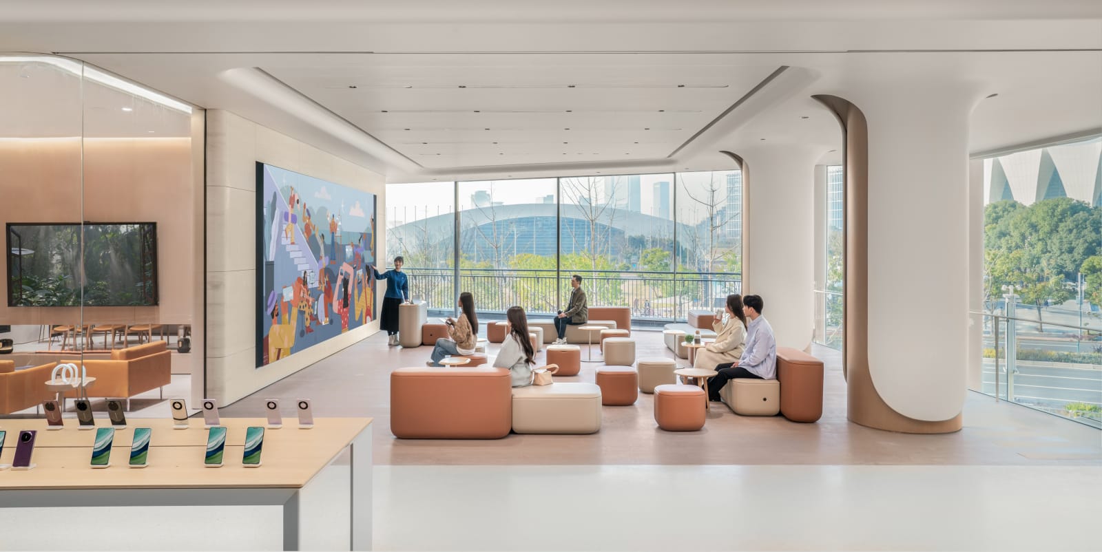 Huawei TKL Flagship Store / The Mainland, UNStudio / Hong Kong