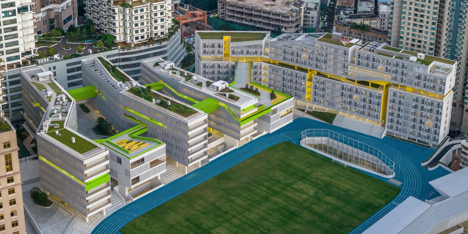 LINK-ED(U): Futian High-School Campus / The Mainland, reMIX studio / The Mainland