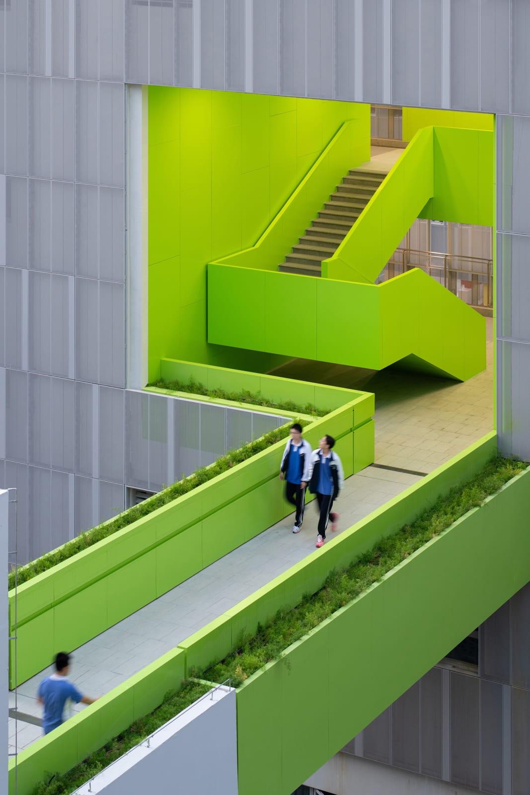LINK-ED(U): Futian High-School Campus / The Mainland, reMIX studio / The Mainland