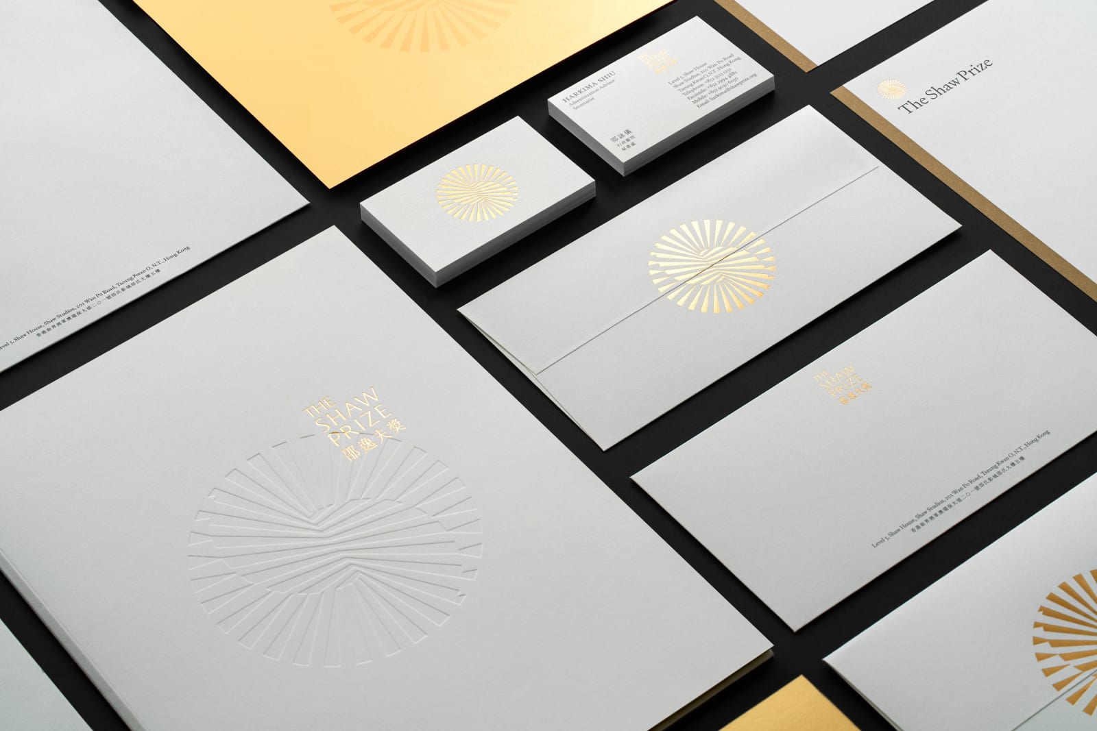The Shaw Prize, Toby Ng Design / Hong Kong
