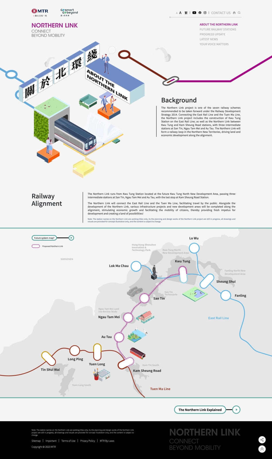 MTR The Northern Link Project, Urban Air Design Limited / Hong Kong