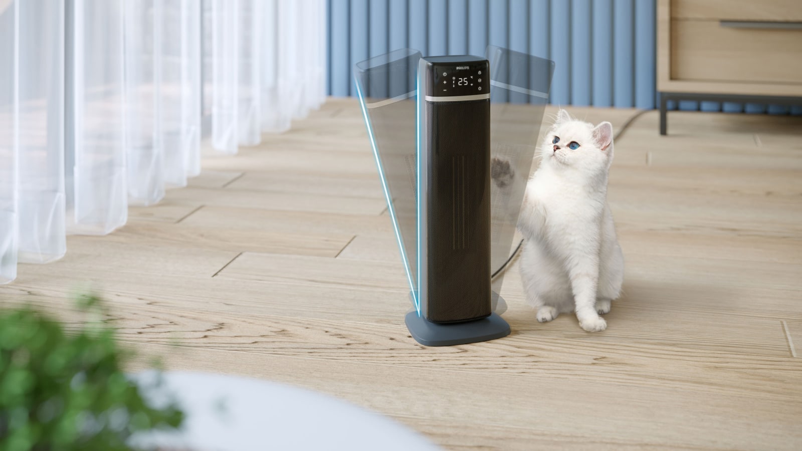 Philips Ceramic Fan Heater 5000 Series, Versuni Experience Design / Netherlands