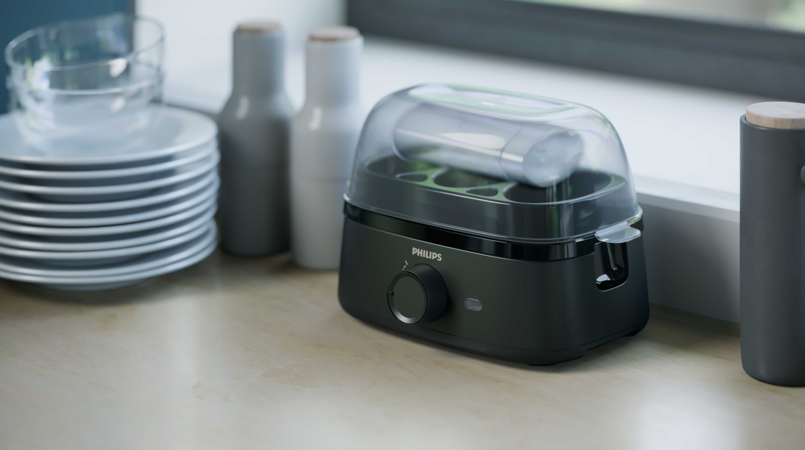 Philips Egg Cooker 3000 Series, Versuni Experience Design / Netherlands