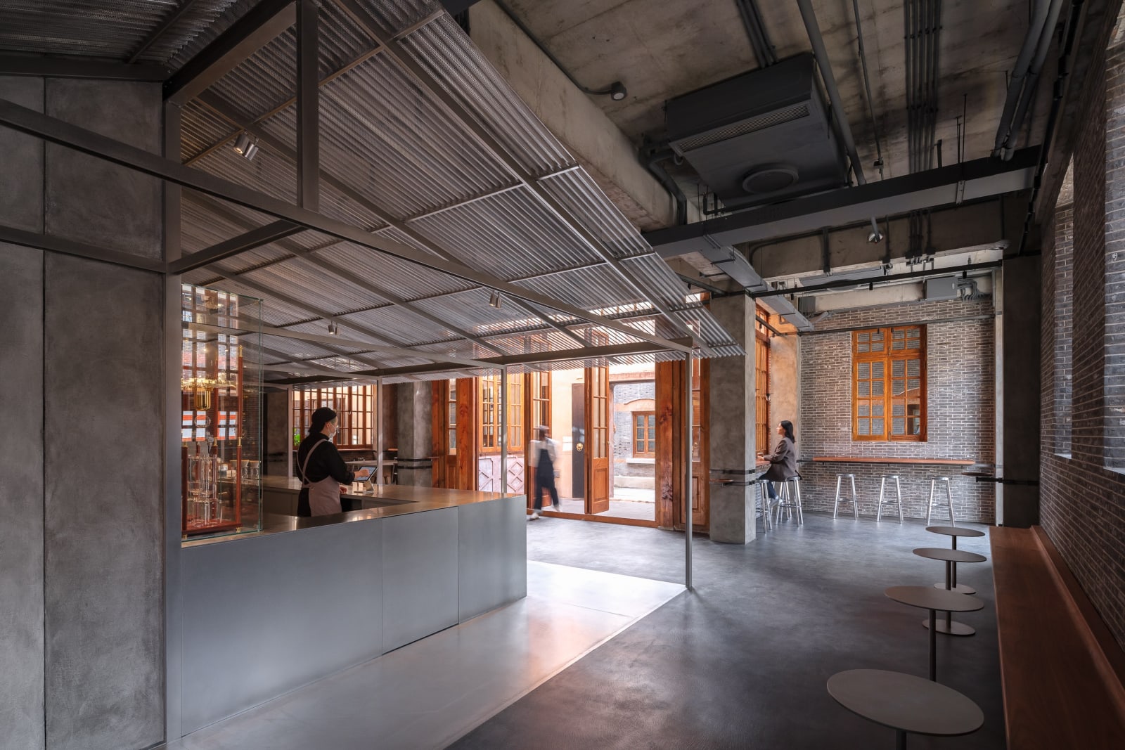 Blue Bottle Zhang Yuan Cafe / The Mainland, Neri&Hu Design and Research Office / The Mainland