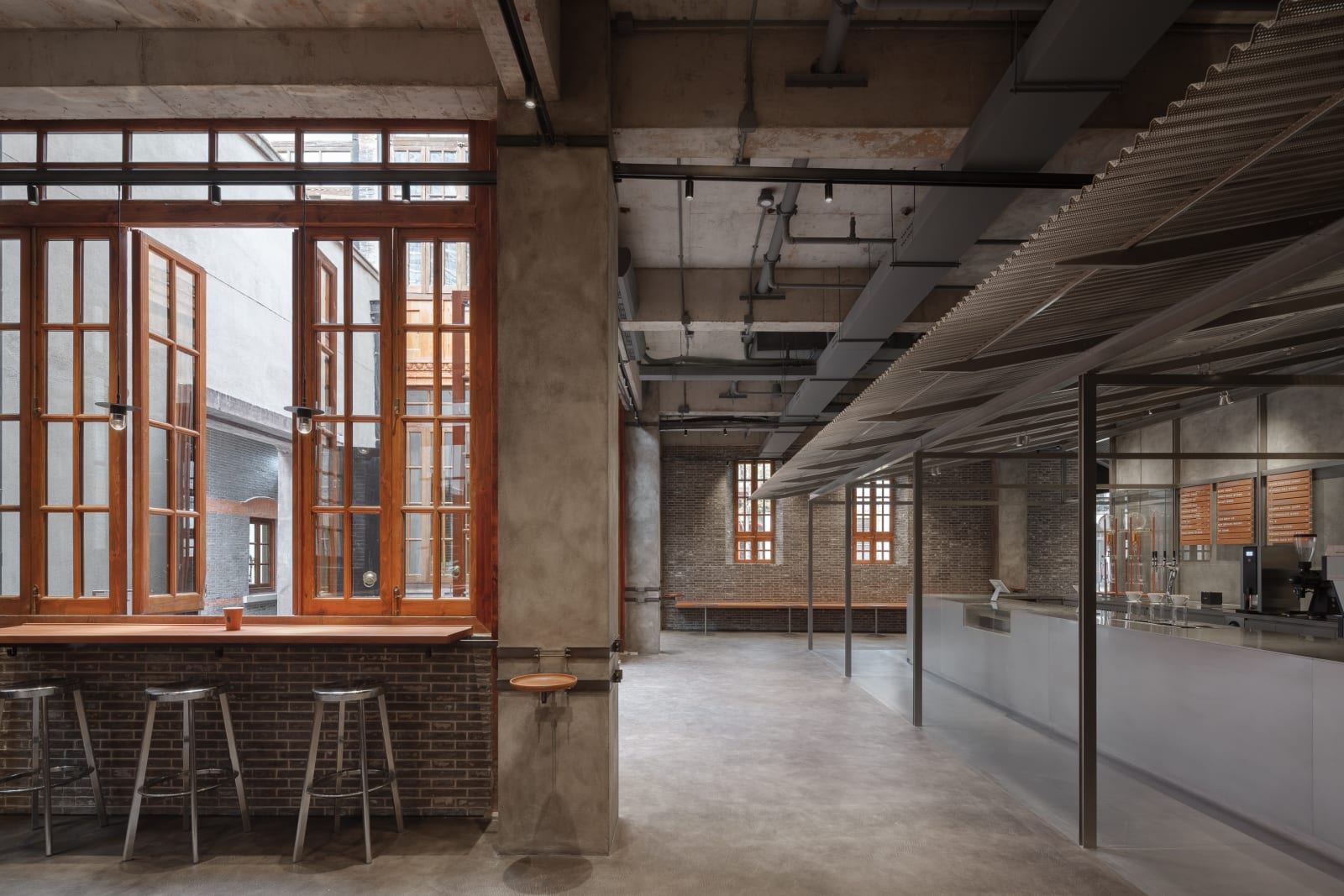 Blue Bottle Zhang Yuan Cafe / The Mainland, Neri&Hu Design and Research Office / The Mainland