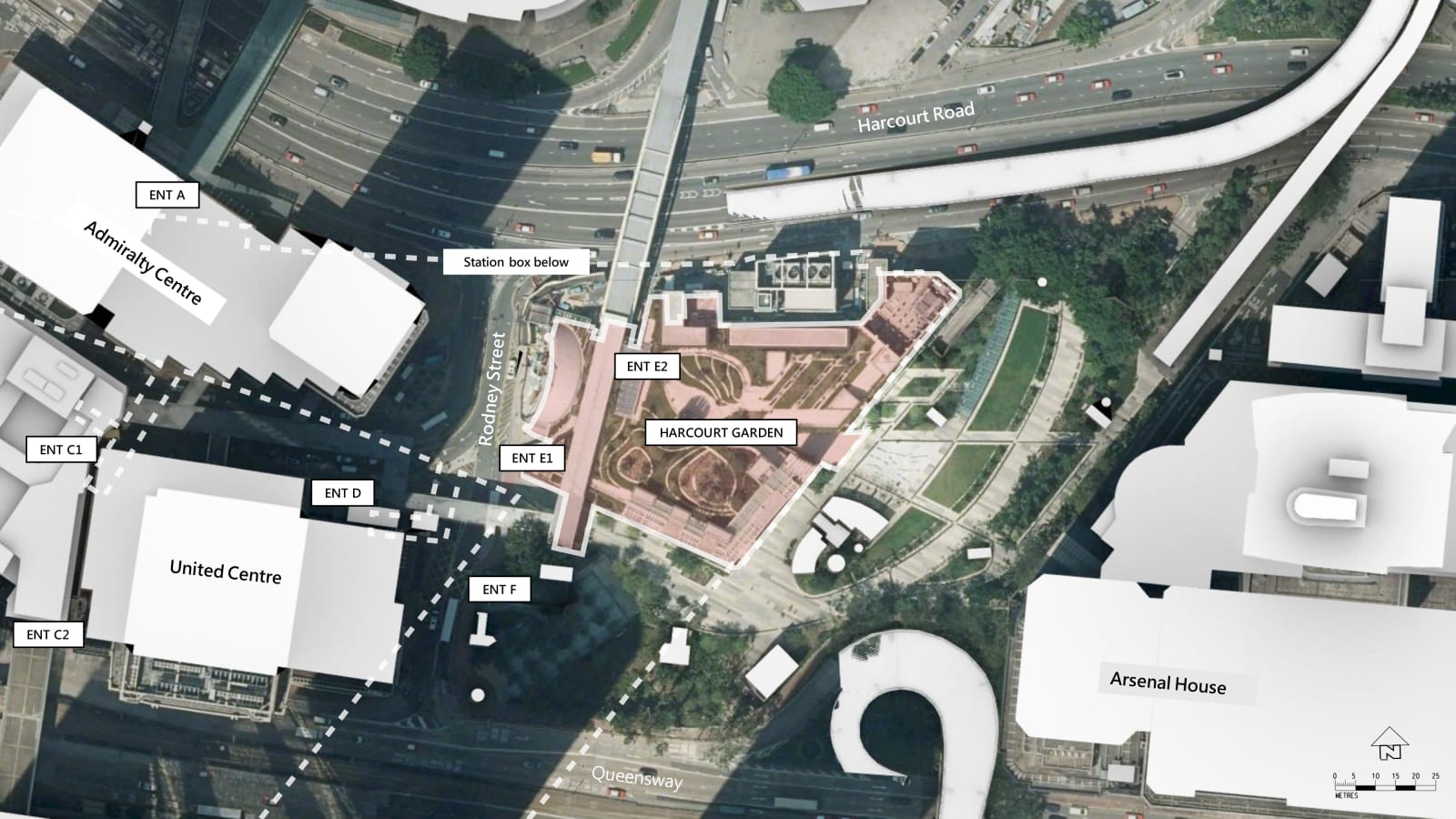 Admiralty Station extension, Hong Kong / Hong Kong, Arup / Hong Kong