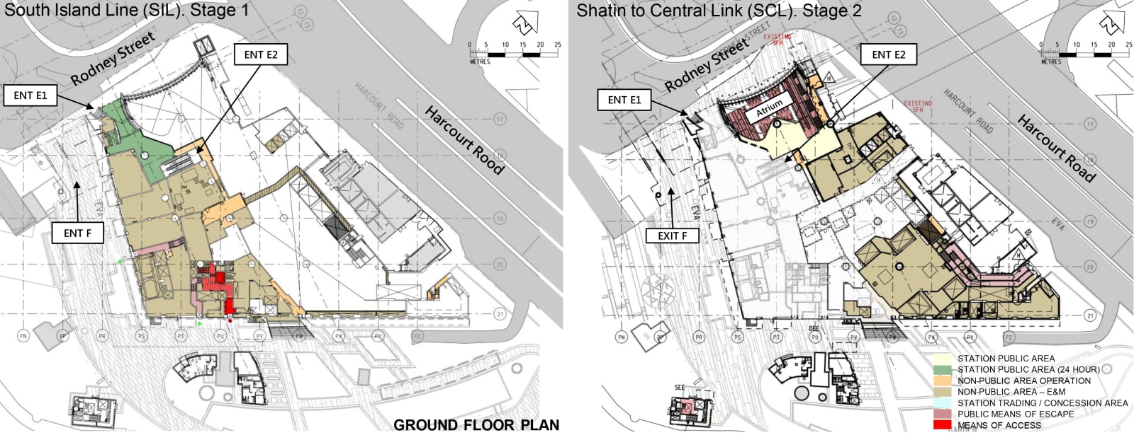 Admiralty Station extension, Hong Kong / Hong Kong, Arup / Hong Kong