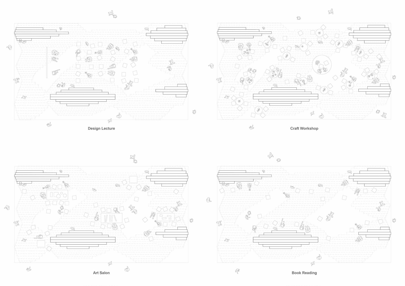 Aluminum Grotto and Public Ground / Thailand, Jenchieh Hung + Kulthida Songkittipakdee / HAS design and research / Thailand