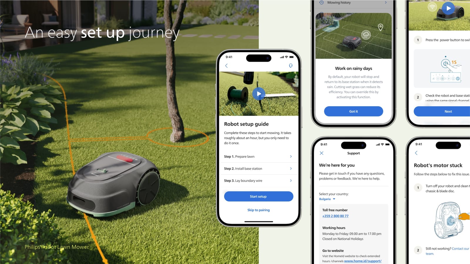 Philips HomeRun App, Versuni Experience Design / Netherlands
