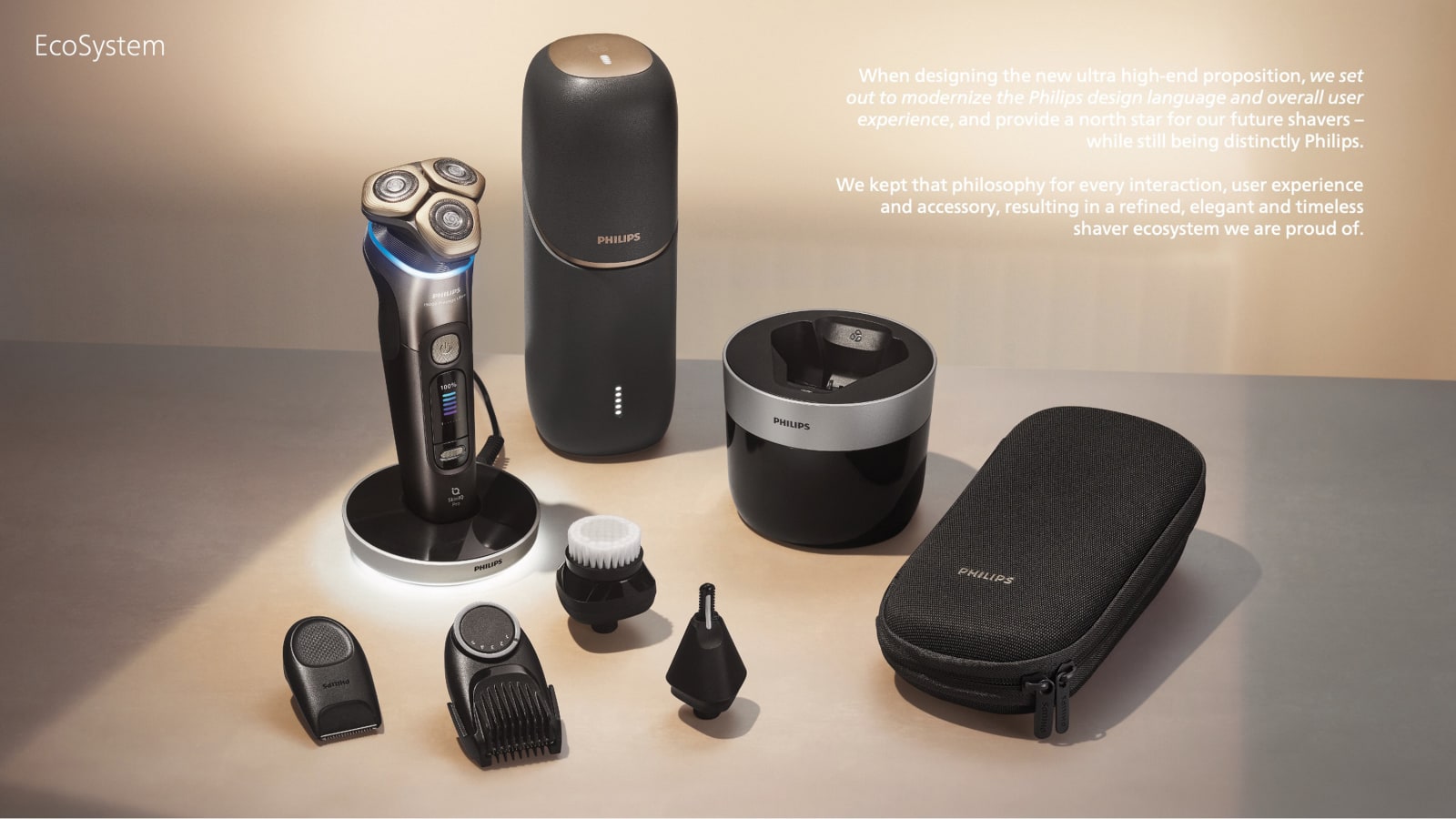 Philips i9000 Prestige Ultra Series, Philips Grooming & Beauty Experience Design Team / Netherlands