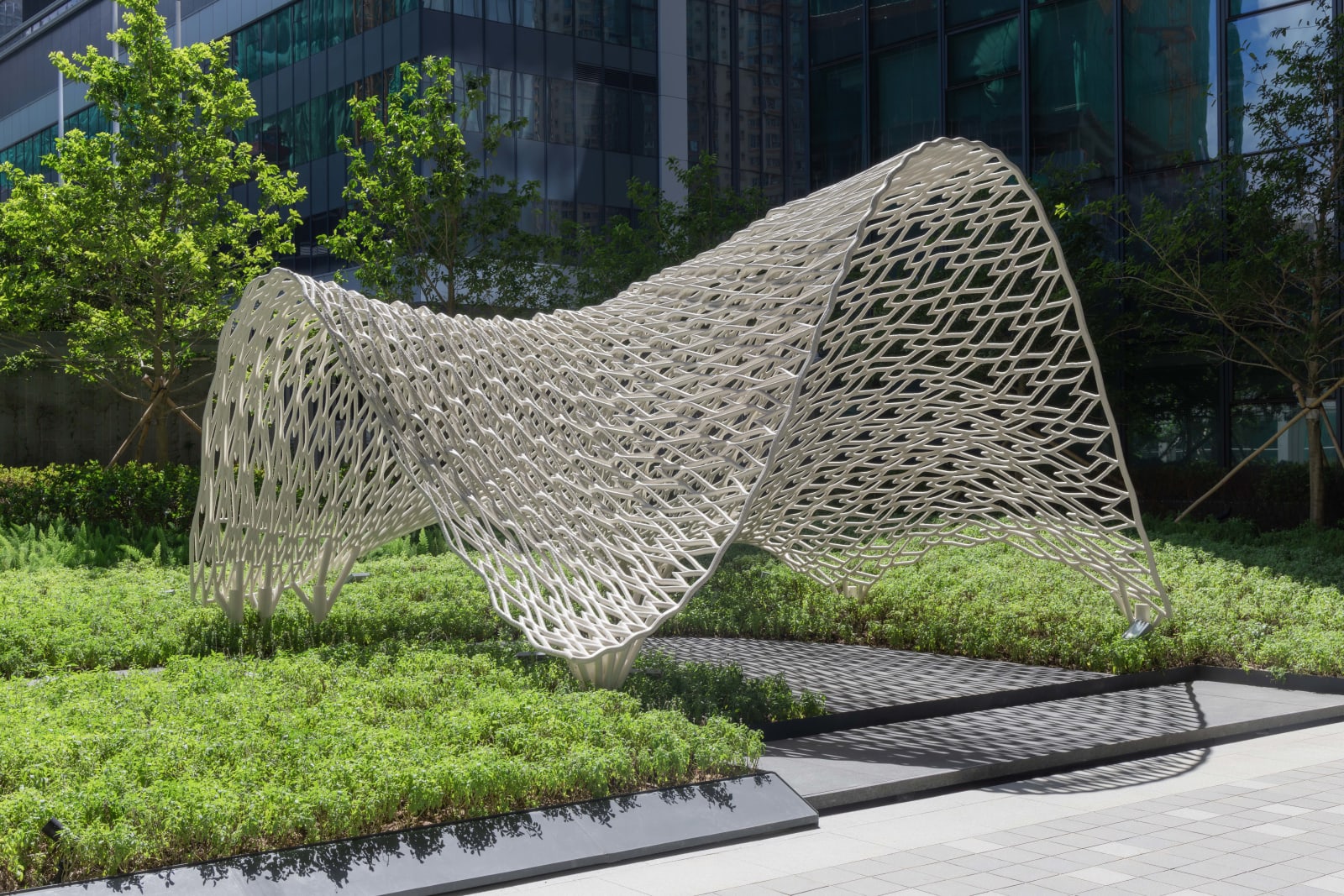 Weaving Love: Asia's 1st 3D printed metal pavilion / Hong Kong, Architectural Services Department, the Government of the Hong Kong Special Administrative Region / Hong Kong