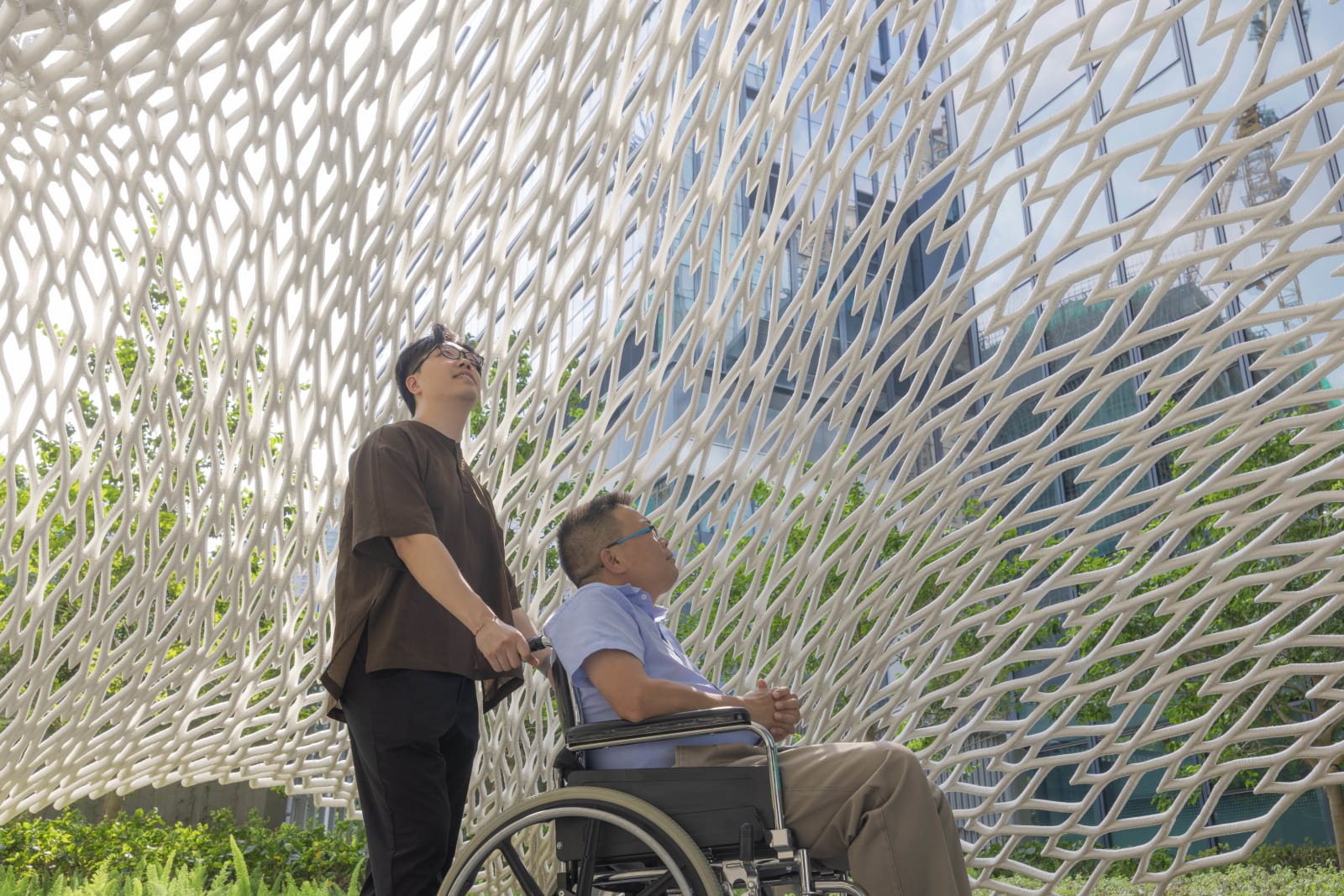 Weaving Love: Asia's 1st 3D printed metal pavilion / Hong Kong, Architectural Services Department, the Government of the Hong Kong Special Administrative Region / Hong Kong