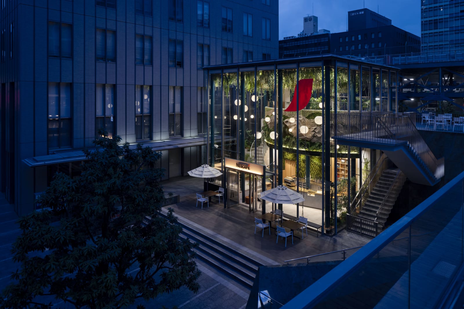 NESCAFE Sannomiya / Japan, ryokuensha Inc. / Japan