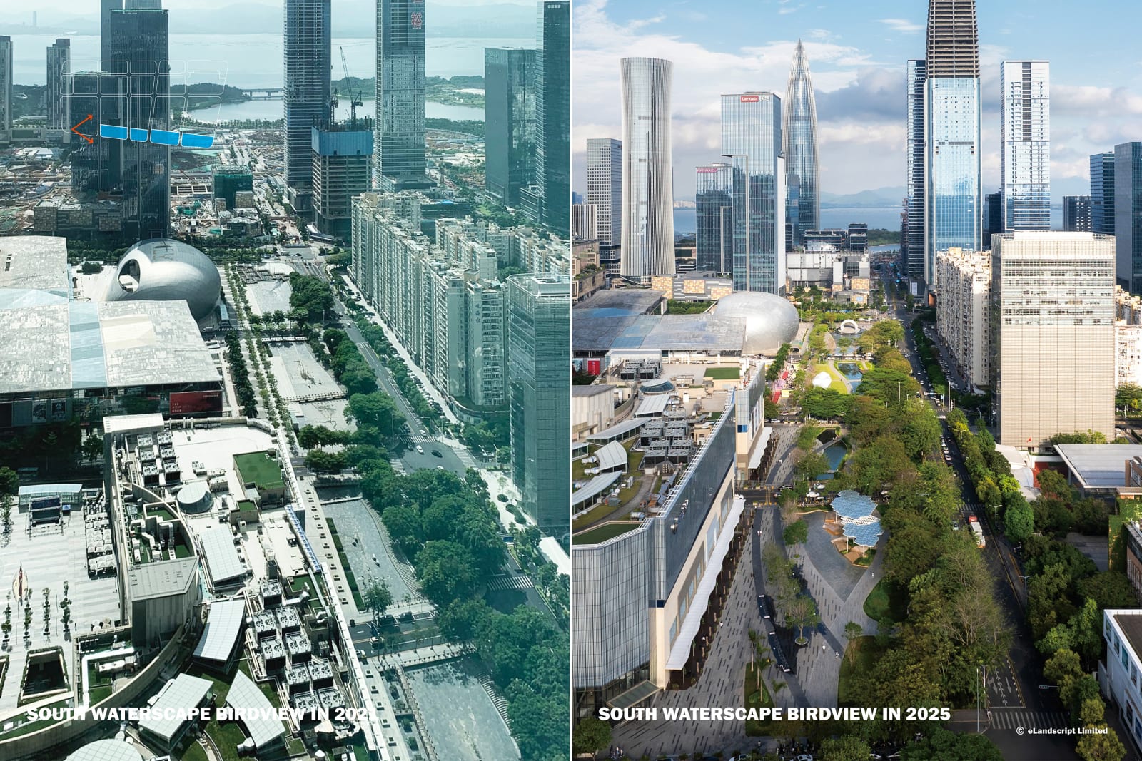 Public Water Pool Renovation in Shenzhen Houhai / Chinese Mainland, ELANDSCRIPT LIMITED / Hong Kong