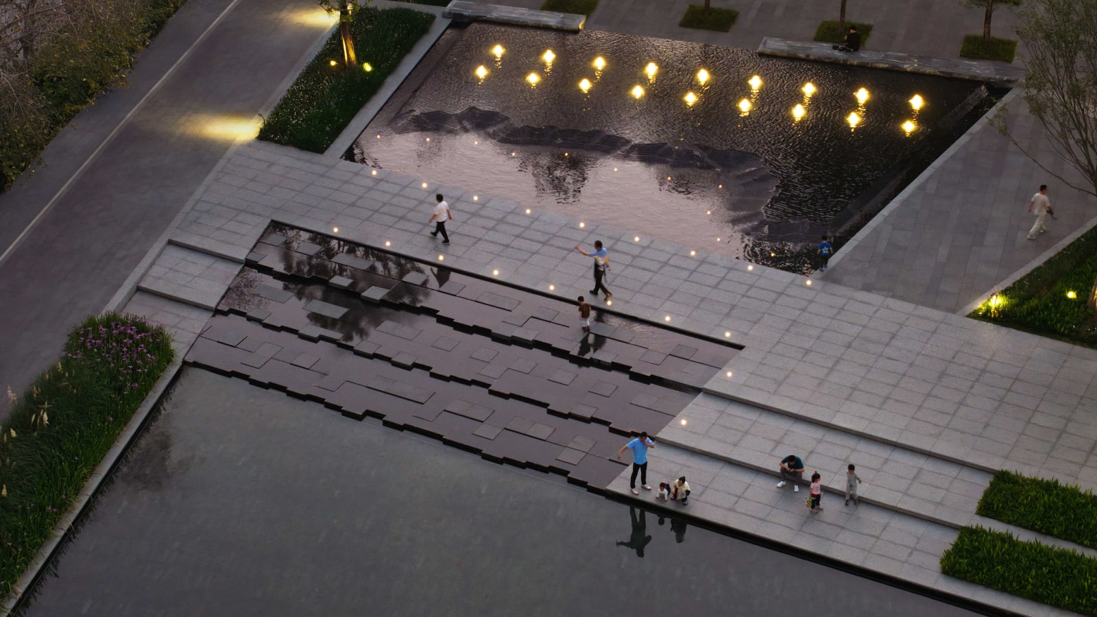 Public Water Pool Renovation in Shenzhen Houhai / Chinese Mainland, ELANDSCRIPT LIMITED / Hong Kong