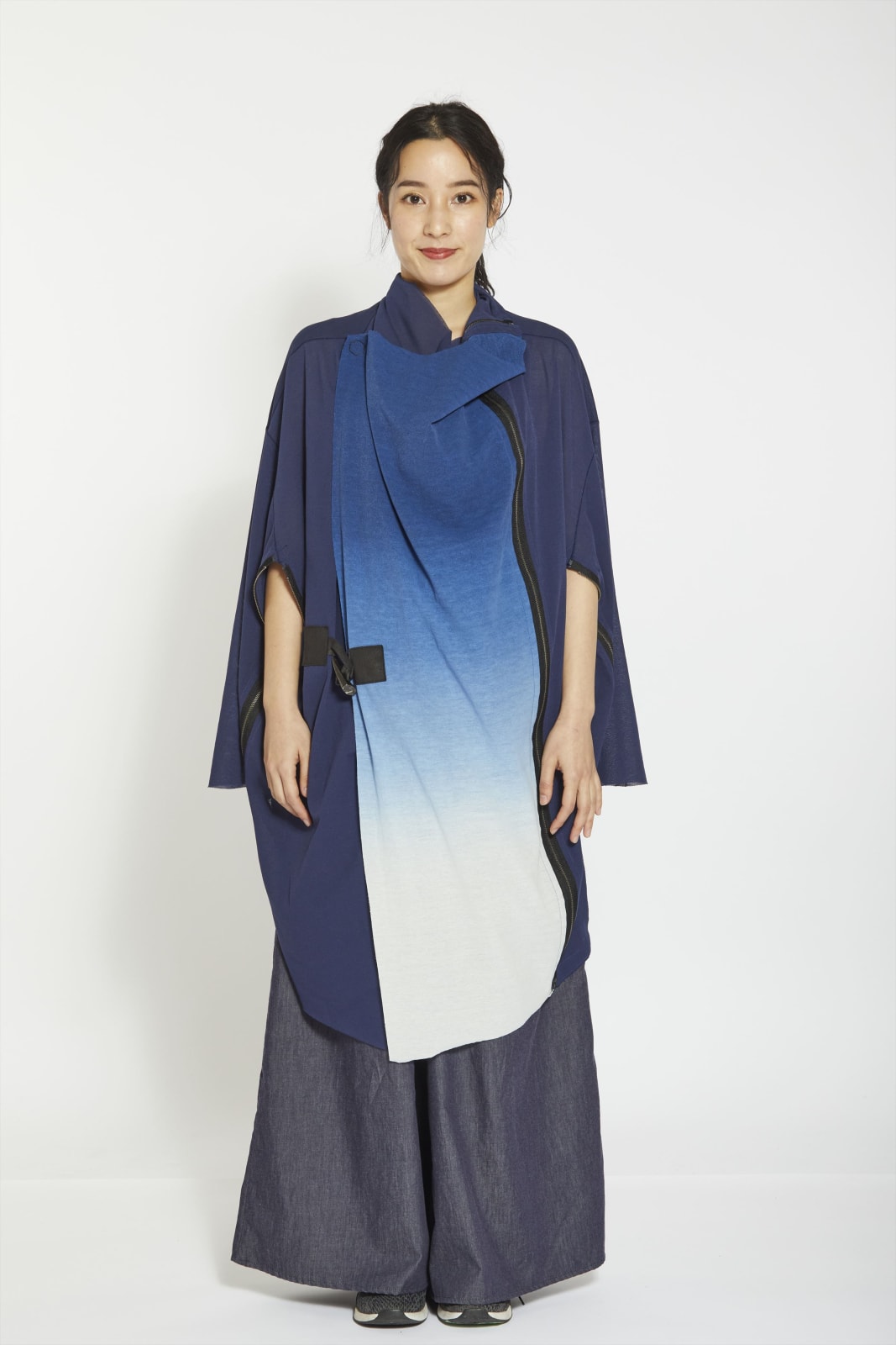 [WEARABLE ART/Coat Stole] - 6 ways to wear, MICHAIL LTD. / Japan