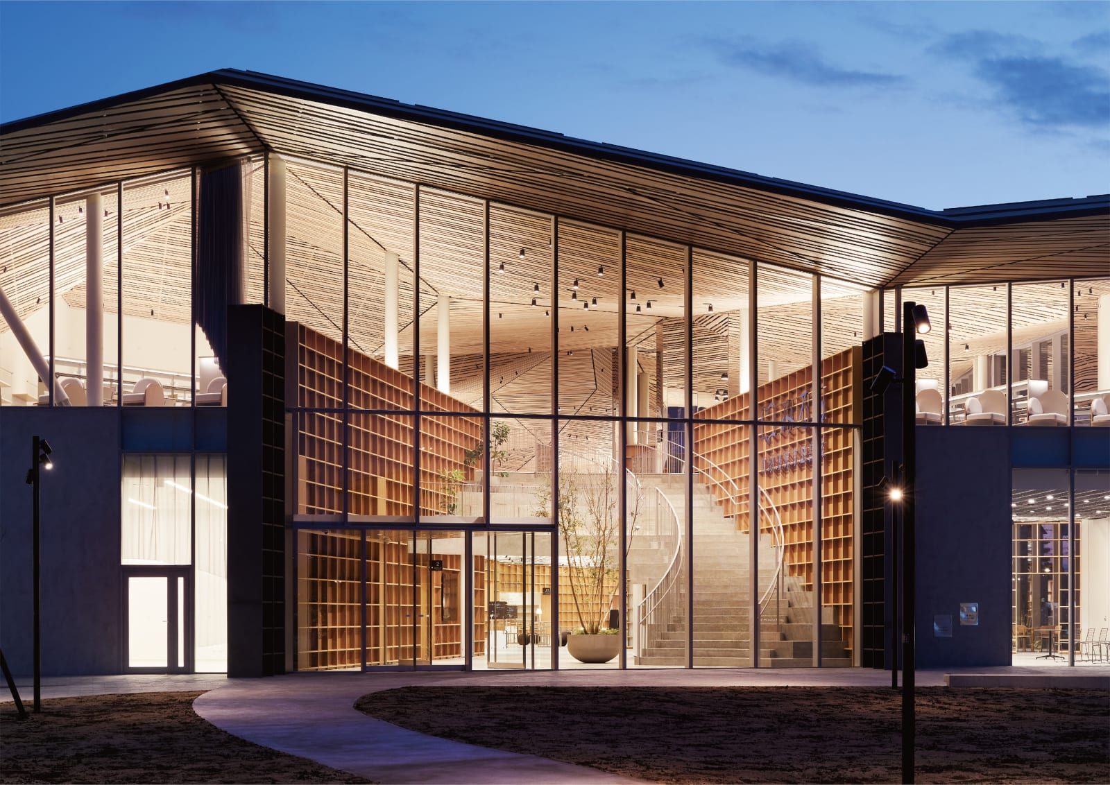 MIRURU - Nasushiobara-library -, 6D-K co.,Ltd. / Japan