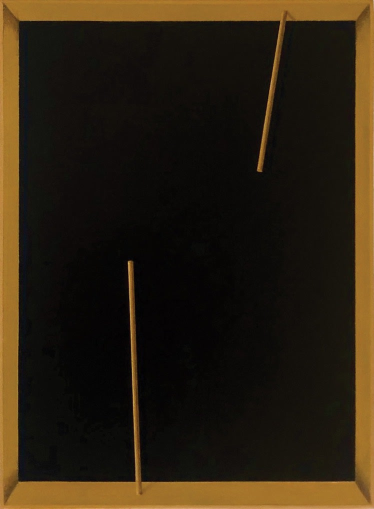 Valdirlei Dias Nunes, Untitled (frame with rods), 2020