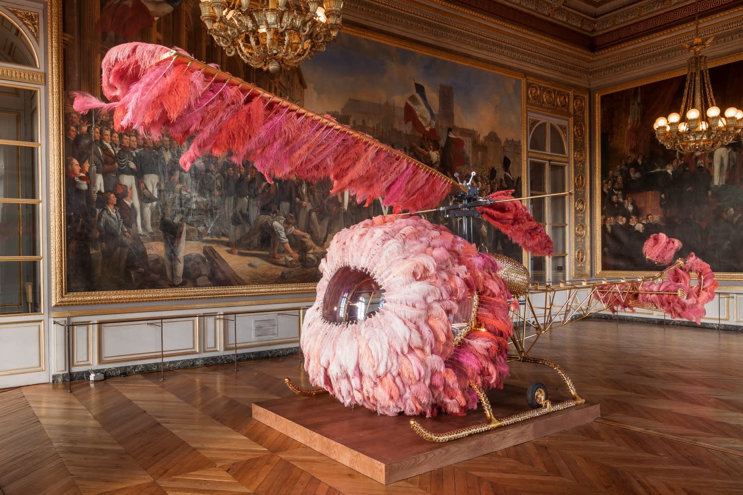 Joana Vasconcelos, Lilicoptère, 2012
