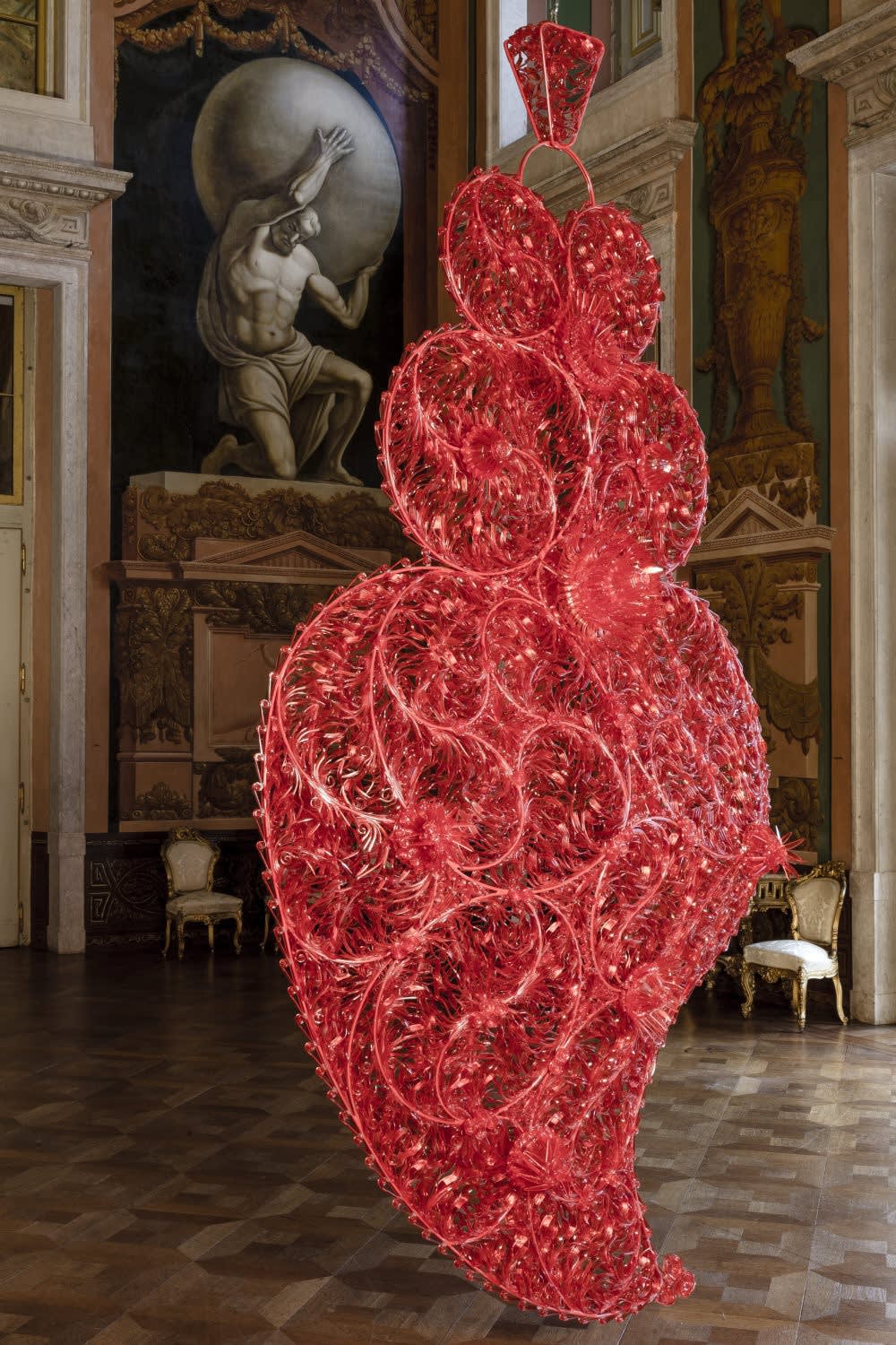 Joana Vasconcelos, Coração Independente Vermelho, 2005