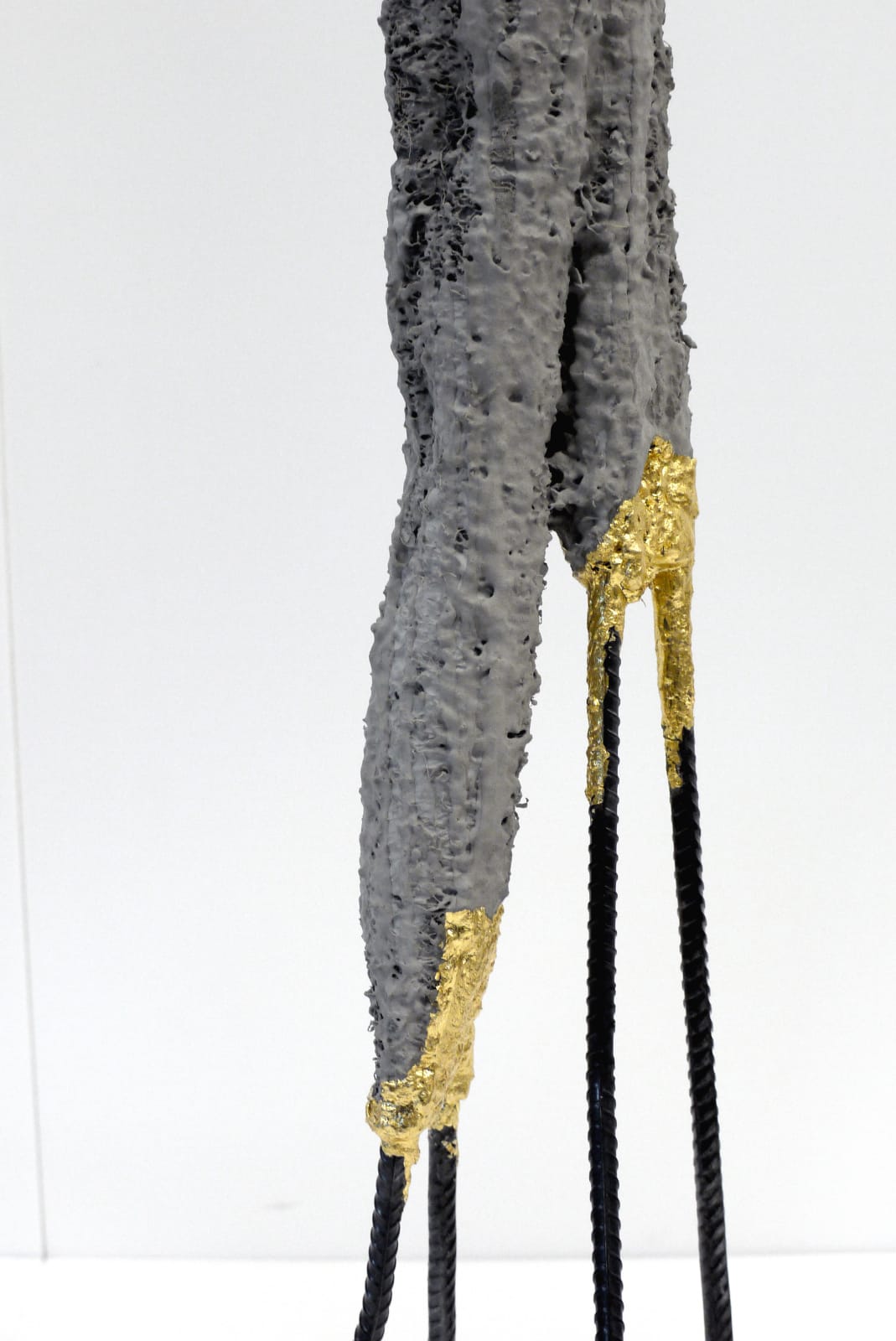Lucas Simões, It took root at my coming / É crua a vida. Alça tripa e metal, 2018