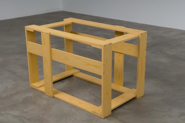 Valdirlei Dias Nunes, Untitled (wooden structure), 2008
