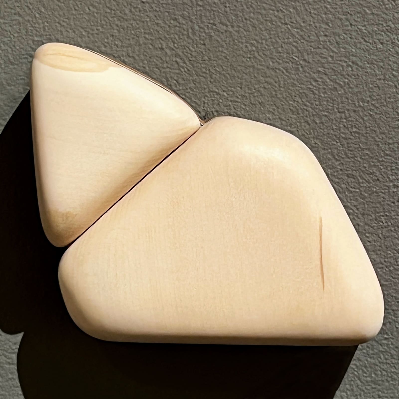 Untitled, 2022 Carved wood and stacked paper 3 3/4 x 4 1/4 x 1 1/4 in. (9.5 x 10.8 x 3.2 cm.) (KBB 16) $3,000