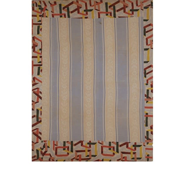 Artist Unknown African-American Pieced Quilt, ca. 1930-40 Mixed fabrics 62 x 82 in. (157.5 x 208.3 cm.)