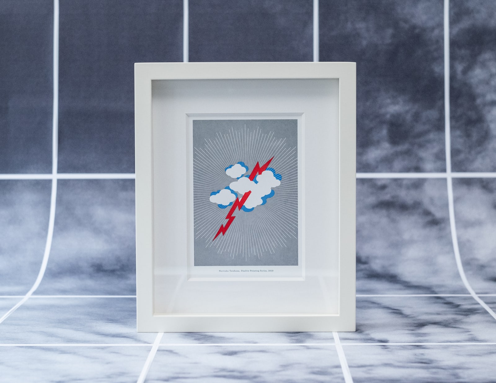 〈07〉Descending Painting Print #3, 2020