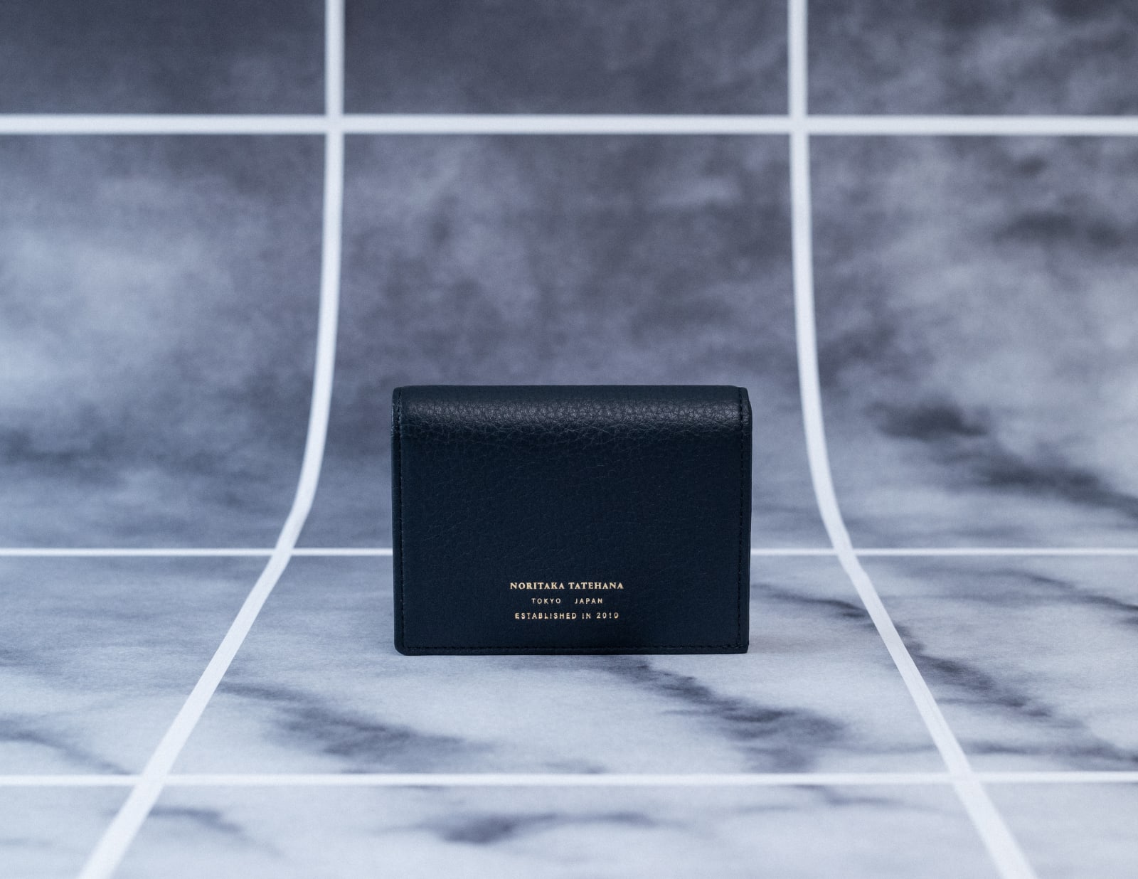 〈26〉MINI WALLET, NAVY, 2019
