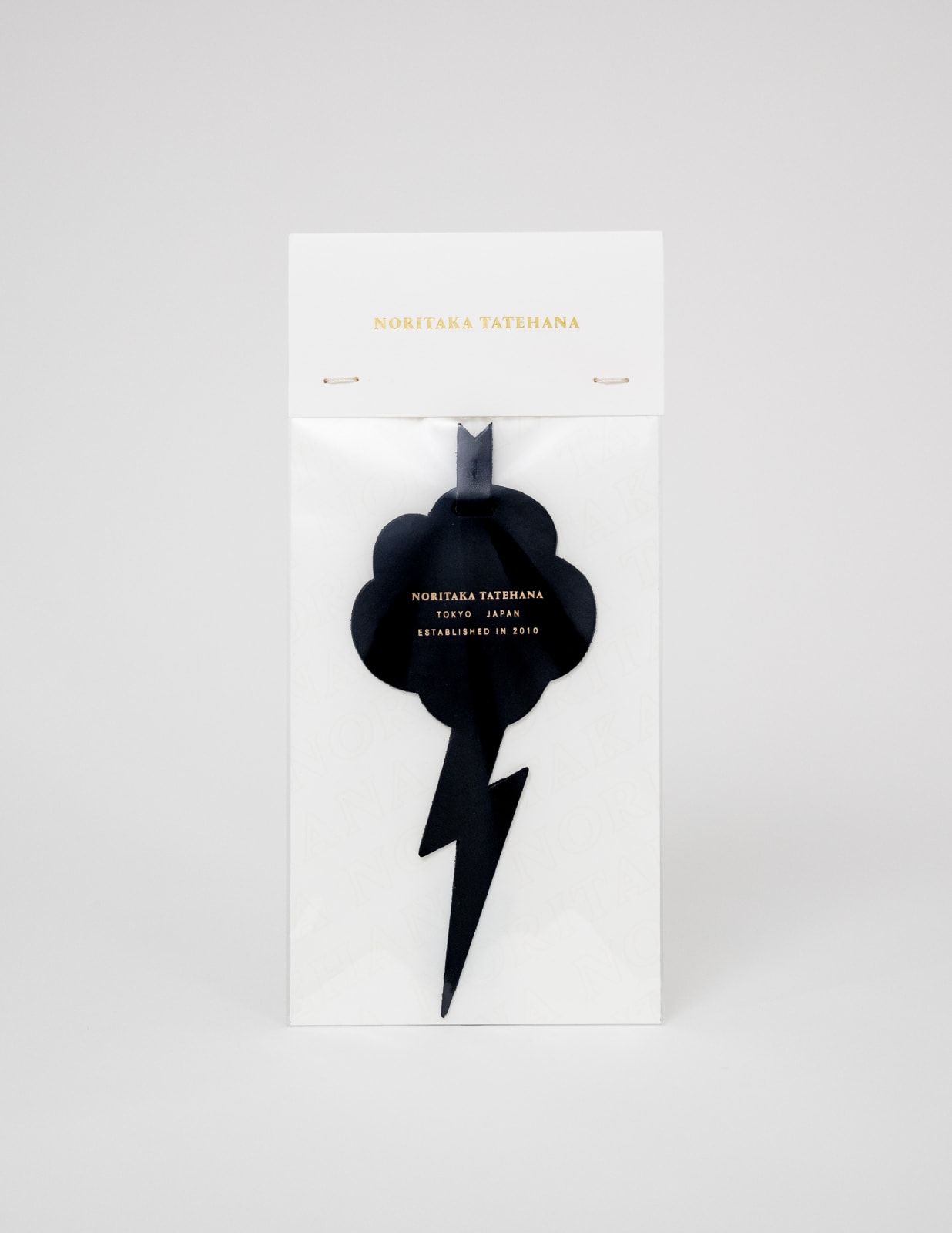 Leather Bookmark / Thundercloud